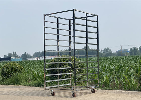 Tracteur de rangement en acier inoxydable 304 à charge lourde avec une capacité de charge de 300 kg
