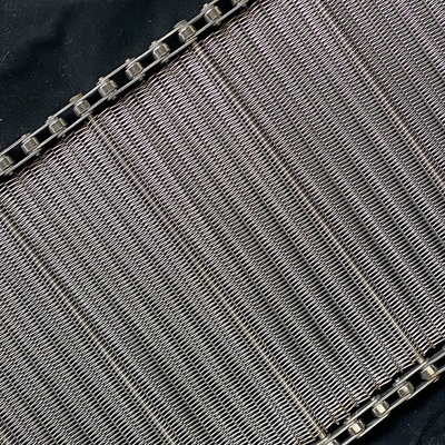 Un bon prix. Ceinture de convoyeur en treillis métallique à fil de carbone 1m-100m Longueur Polissage en ligne