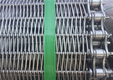 Un bon prix. Bande de conveyeur adaptée aux besoins du client de grillage d'acier inoxydable avec le GV de chaîne énuméré en ligne