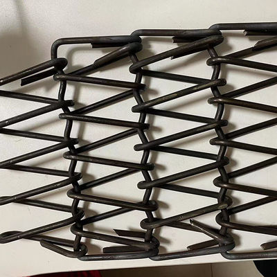 Ceinture en treillis métallique au manganèse pour machine à souffler