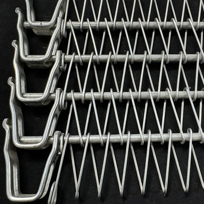 iqf tunnel congélateur filet en spirale courroie de transport pour la tour de refroidissement modulaire