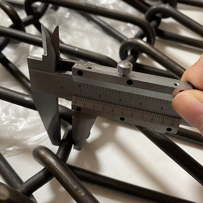 Ceinture de convoyeur à treillis métalliques de haute production pour machine automatique de sablage