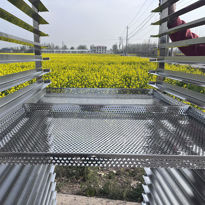 Résistance à la chaleur assemblée 20 plateaux 304 déshydrateur en acier inoxydable