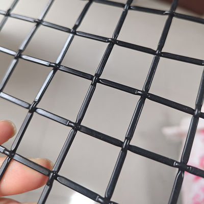 Un bon prix. Réseau décoratif filet de fil tissé en acier inoxydable mat noir couleur métallique pour la décoration en ligne