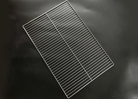 Un bon prix. Plateau de grill en maille pour pique-nique en plein air, camping, durable, en acier inoxydable, refroidissement des aliments en ligne