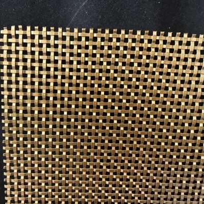 Un bon prix. Grillage décoratif antique en laiton bronze, treillis métallique tissé en acier inoxydable 304 pour portes d'armoires et écrans en ligne