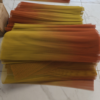 Un bon prix. Customized Double tone  Aluminium Chain Link Wire Mesh coil Curtain ceiling  for Hotel or restaurant interior  architectural decoration en ligne