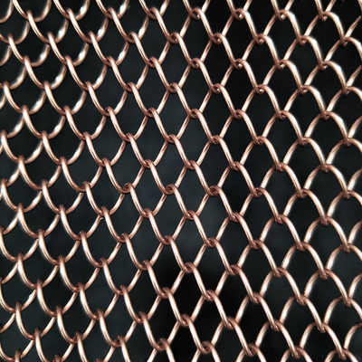 Un bon prix.  Metal Mesh Curtain Bronze finish Hanging Wire Mesh Room Dividers For Ceiling en ligne
