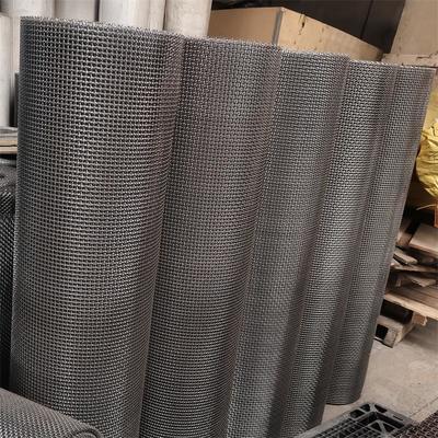Un bon prix. Maillage en acier inoxydable carré tissé en treillis métallique en treillis métalliques encrés en treillis métalliques en treillis plat Coupe de tissage soudage de pliage Traitement en ligne