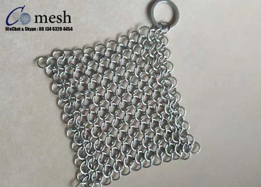 Un bon prix. épurateur de pot d'acier inoxydable de maille d'anneau de pouce 4X4 pour la forme de place de cuisine en ligne