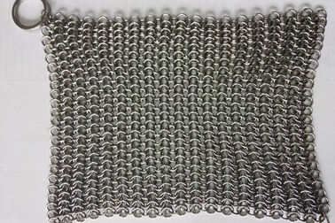 Un bon prix. Épurateur de Chainmail de décapant de poêle de fonte d'acier inoxydable de pouce 6*8 pour la casserole de fonte en ligne