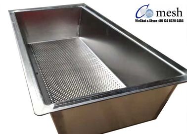 Un bon prix. Épaisseur perforée résistante du plateau 2mm en métal d'acier inoxydable pour faire le fromage en ligne