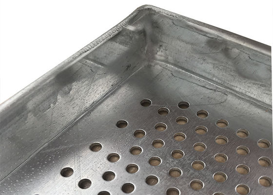Metal le plateau en aluminium perforé de grillage pour les industries alimentaires, la taille 600X400
