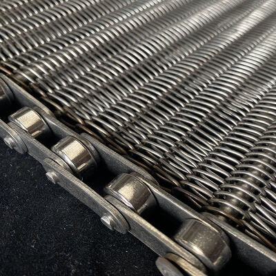 Un bon prix. Processus alimentaire Température de chaleur Tortilla Presse four refroidissement four en acier inoxydable en acier au carbone filet en spirale de fil métallique en ligne