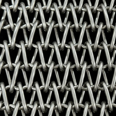 Un bon prix. Bande transporteuse en treillis métallique en spirale en acier inoxydable ss304 pour fours à biscuits et pizzas en ligne