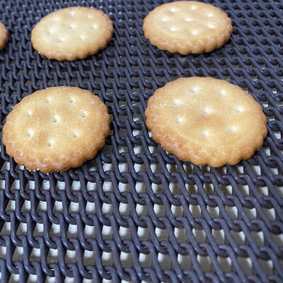 Un bon prix. Bande transporteuse de cuisson en métal au carbone 304, résistant à la chaleur, en forme de Z, de qualité alimentaire continue, en acier inoxydable, pour four à biscuits, grillage en ligne