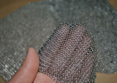 Un bon prix. l'acier inoxydable 304L soudé sonne le tissu de maille de Chainmail pour la décoration et la protection en ligne
