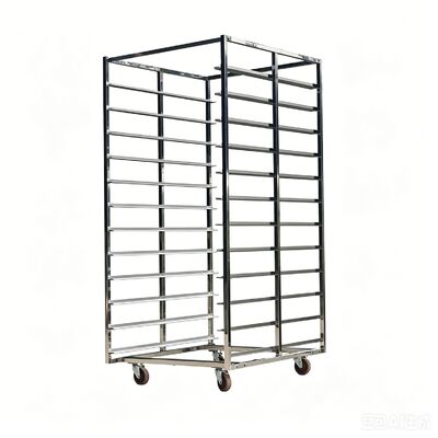 qualité Chariot de boulangerie résistant à la corrosion en acier inoxydable 304 600 x 400 mm pour plateau de boulangerie commercial Usine