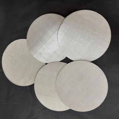 Un bon prix. Disque de filtre automatique en plastique d'écran d'extrudeuse d'écran de fil d'armure hollandaise inversée d'acier inoxydable en ligne