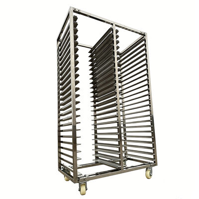 Un bon prix. Couche multiple 304 en acier inoxydable pain pliable four rotatif étagère filet de fil grillage porte-bagages de boulangerie pour le refroidissement du pain en ligne