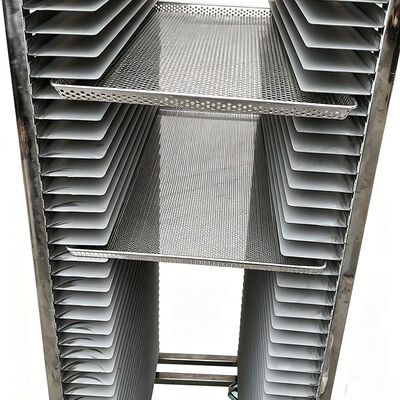 couche de qualité alimentaire 304 316 Maillage en acier inoxydable Séchage refroidissement Ban Pan étagère Chariot de panier 600x400 rayons de boulangerie
