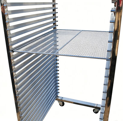 hautement réglable économique Heavy Duty métal acier inoxydable 20 plateau de poêle four de cuisson refroidissement porte-bagages commercial