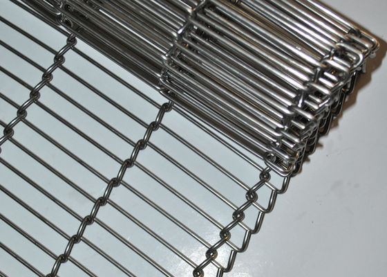 Ceinture résistante à hautes températures de maille de chaîne d'acier inoxydable pour la nourriture de séchage