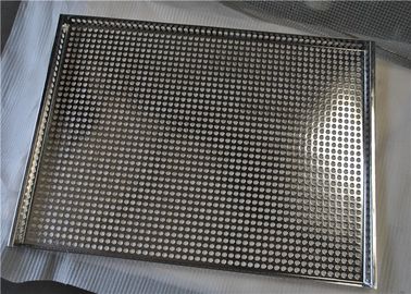 Un bon prix. Plateau durable de grillage d'acier inoxydable pour l'industrie alimentaire, résistance thermique en ligne