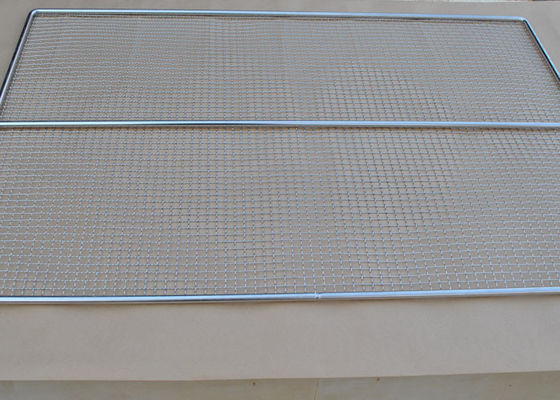 plat de cuisson d'acier inoxydable de grillage de barbecue de style d'armure de 40*30cm pour le BBQ
