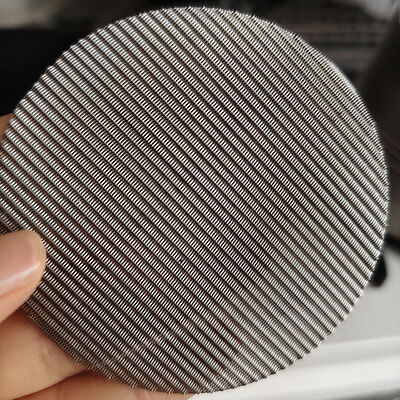 0.1mm Fine Filter Disc Stainless Steel Wire Mesh Screen Sheet 200 Mesh