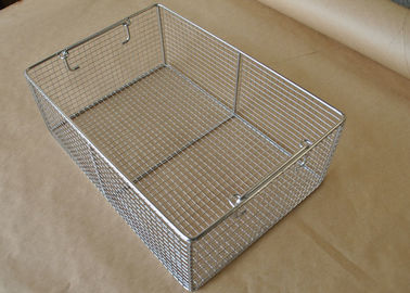 Un bon prix. paniers de stérilisation de désinfection de panier d'acier inoxydable de 45*25*7cm pour le scalpel en ligne