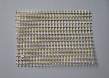 Un bon prix. Ouverture résistante à hautes températures de la catégorie comestible PTFE Mesh Conveyor Belt 4*4mm en ligne