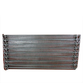 Bande de conveyeur d'acier inoxydable d'armure toile
