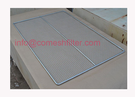 Plateau sec de grillage d'acier inoxydable de supports d'herbe pour les supports de séchage ou de cuisson