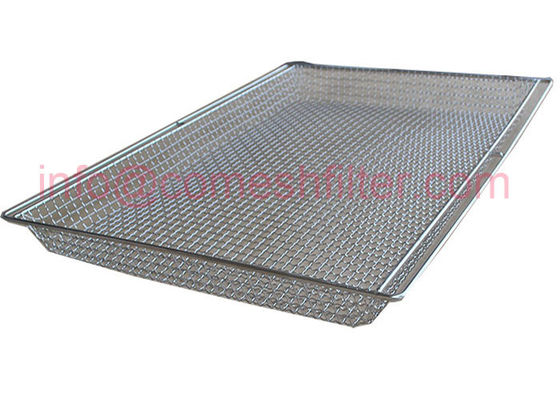 Taille adaptée aux besoins du client par casserole perforée de feuille de casserole de four de boulangerie de plateau de grillage
