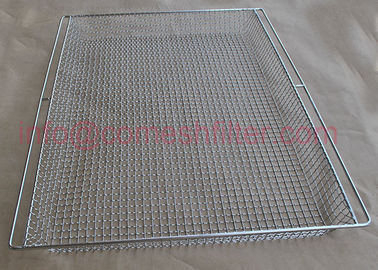 Un bon prix. Plateau de grillage en métal de catégorie comestible pour sécher le conteneur perforé de solides solubles en ligne