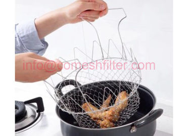 Un bon prix. Ayez plaisir à faire cuire la cuisine de filet de tamis de panier de maille faisant cuire l'outil pour la FDA en ligne
