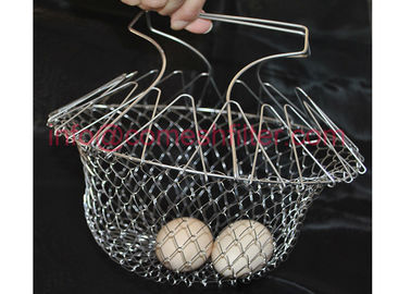 Un bon prix. Cuisson à la friteuse pliable de passoire de panier de tamis anticorrosion en ligne