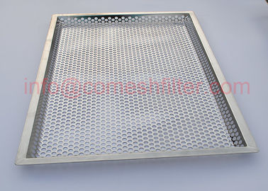Un bon prix. Grille de cuisson de moule de rectangle d'acier inoxydable de plateau de grillage de FDA de GV en ligne