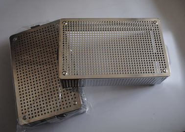 Un bon prix. acier inoxydable d'autoclave de casier métallique en métal de stérilisation de 28x20x6cm 304 316 316L en ligne