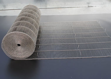 Un bon prix. Bande de conveyeur plate de grillage d'acier inoxydable de câble de 316 catégories pour la boulangerie en ligne