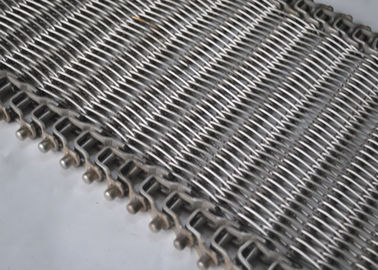 Un bon prix. Bande de conveyeur originale de fil d'acier inoxydable d'armure de couleur pour la nourriture industrielle en ligne
