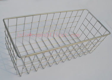 Un bon prix. panier durable 304 de maille d'acier inoxydable de stérilisation de fil en métal 316 316 L en ligne