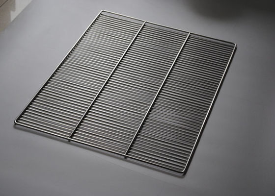 plateau de grillage de gril de pouce 12.7x10.5, plateau en acier de refroidissement de maille de cuisson