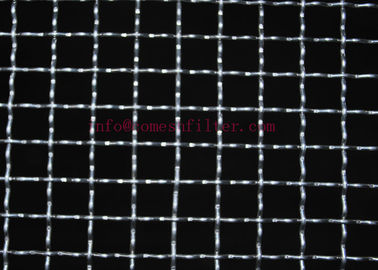Un bon prix. 304 316 diamètre de fil serti par replis par catégorie de la maille 1.2mm 1.5mm de mer avec la taille de trou de 10mm en ligne
