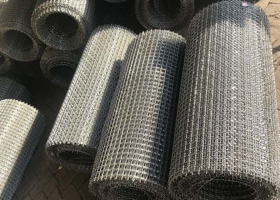 Le grillage de l'acier inoxydable 304 316, doublent le grillage serti par replis pour la décoration