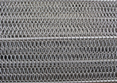 Un bon prix. La catégorie de congélation de nourriture pour poissons se développent en spirales bande de conveyeur à entraînement de 2.0mm en ligne