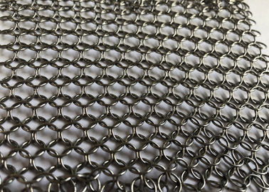 Un bon prix. Grillage soudé par Chainmail d'acier inoxydable de l'anneau 0.8mm de sécurité en ligne