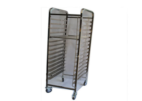 Chariots de séchage du double 620MM d'acier inoxydable avec des plateaux
