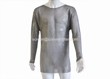 Un bon prix. 304L T-shirt de maille en métal de la sécurité 0.52mm avec la longue douille en ligne